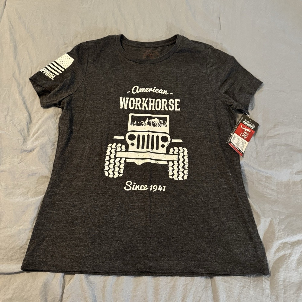 Nine Line Apparel Jeep T-Shirt Men's Size Medium
